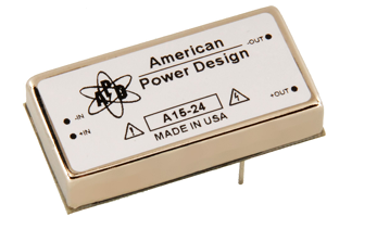 A15-24 15W高壓DC/DC轉換器American Power Design