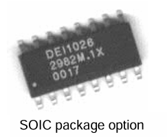 DEI1026航空電子六通道離散信號轉(zhuǎn)數(shù)字信號接口芯片 DEI1026航空電子六通道離散信號轉(zhuǎn)數(shù)字信號接口芯片