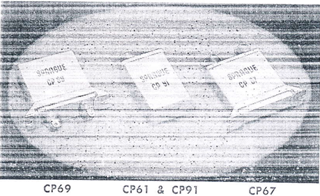 Arizona Capacitors電容器CP61、CP67、CP69、CP91系列