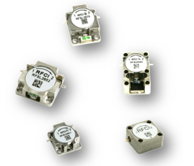 RFCI窄波段S、C、X波段和Ku波段法蘭安裝隔離器