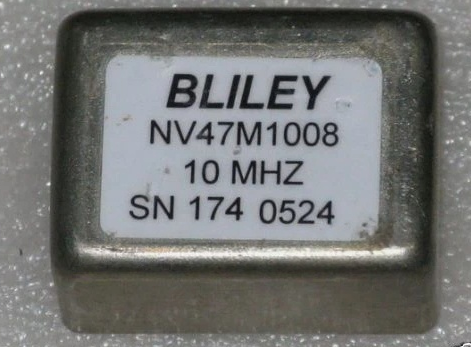 Bliley NV47M1008 10MHz OCXO正面