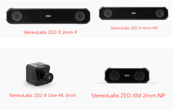 StereoLabs ZED X系列相機