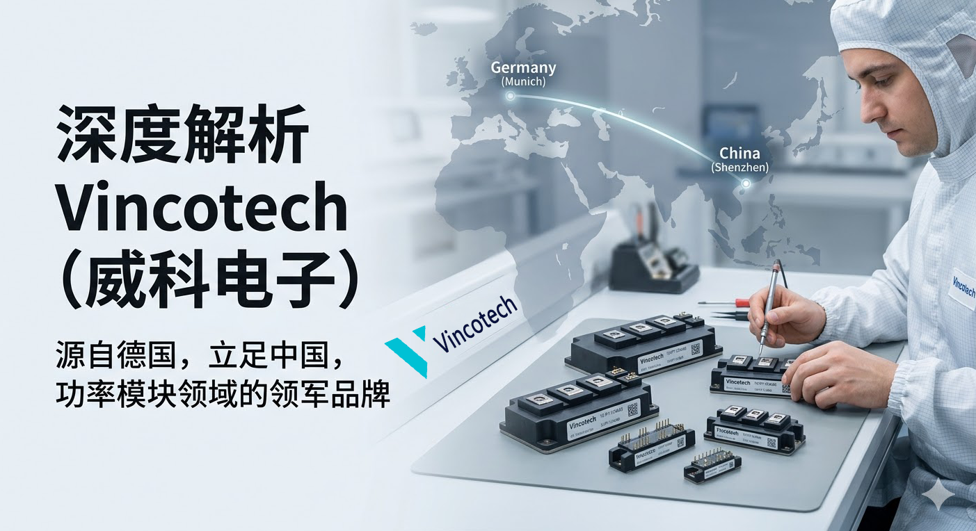 Vincotech威科電子功率模塊代理商_IGBT與SiC MOSFET模塊選型